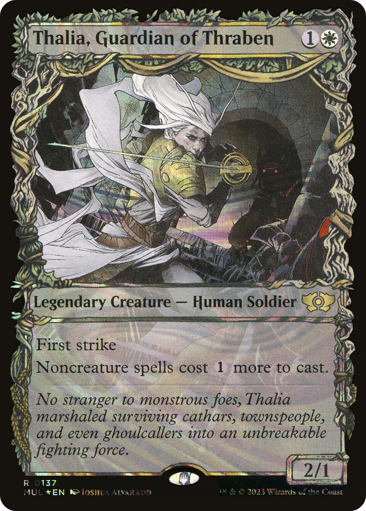 Thalia, Guardian of Thraben (Halo Foil) [Multiverse Legends]-1