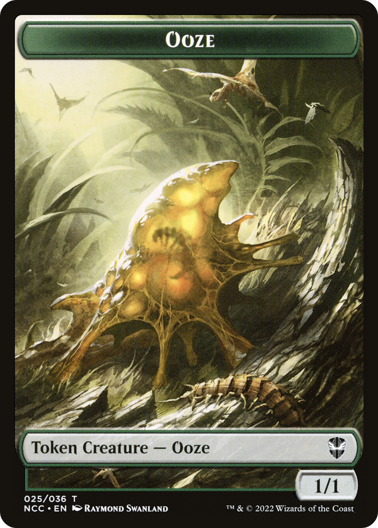 Ooze (TNCC-025) - New Capenna Commander Tokens Foil-1