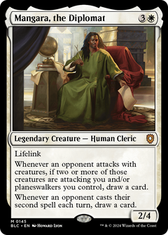 Mangara, the Diplomat [Bloomburrow Commander]-1