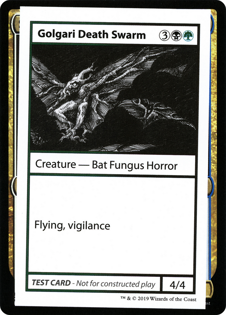 Golgari Death Swarm (2021 Edition) [Mystery Booster Playtest Cards]-1