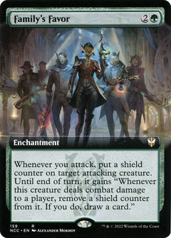 Family's Favor (Extended Art) [Streets of New Capenna Commander]-1