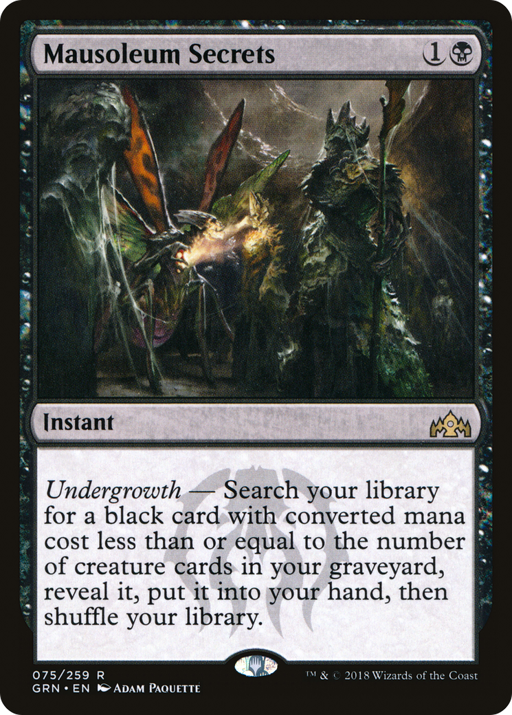 Mausoleum Secrets [Guilds of Ravnica]-1
