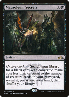 Mausoleum Secrets [Guilds of Ravnica]-1