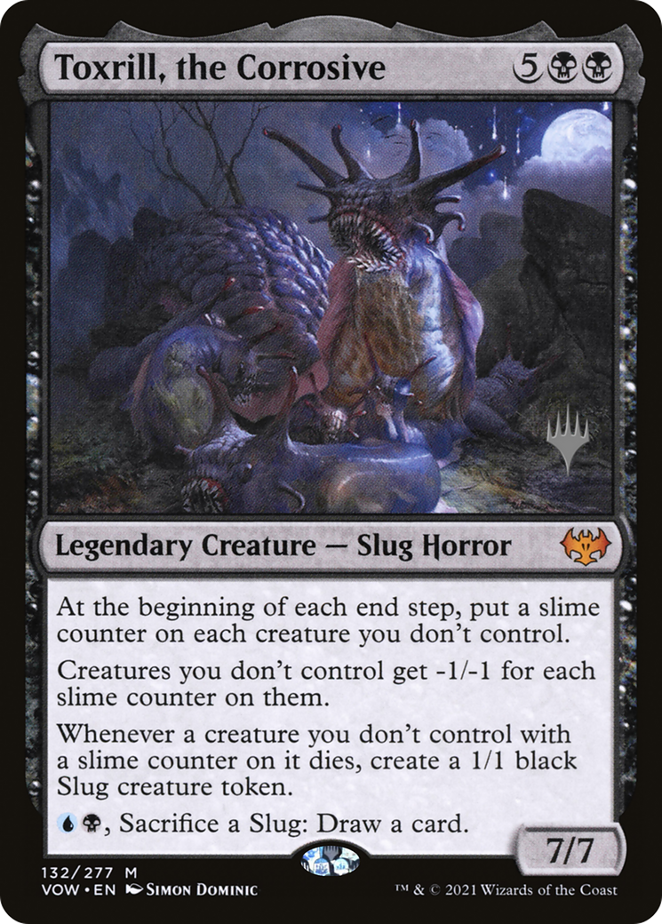 Toxrill, the Corrosive (PPDMU-132) - Innistrad: Crimson Vow Promos-1