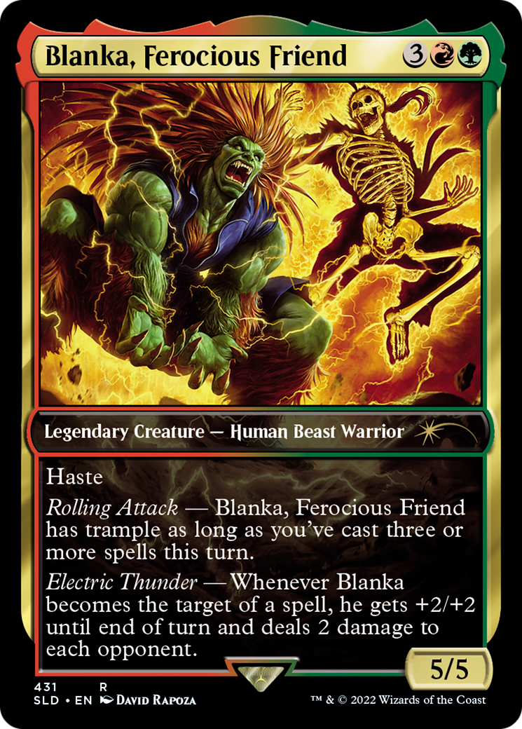 Blanka, Ferocious Friend [Secret Lair Drop Series]-1