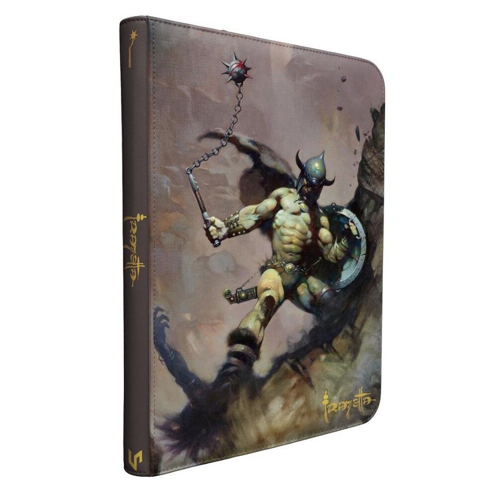 "U2 Ultra Pro: UP16753 Frank Frazetta - ""Warrior with Ball and Chain"" 9-Pocket Zippered "-1