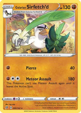 Galarian Sirfetch'd (095/192) (Theme Deck Exclusive) [Sword & Shield: Rebel Clash]-1