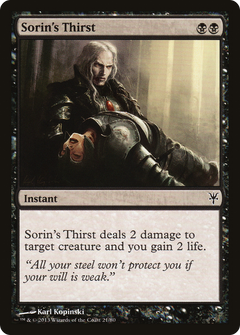 Sorin's Thirst [Duel Decks: Sorin vs. Tibalt]-3