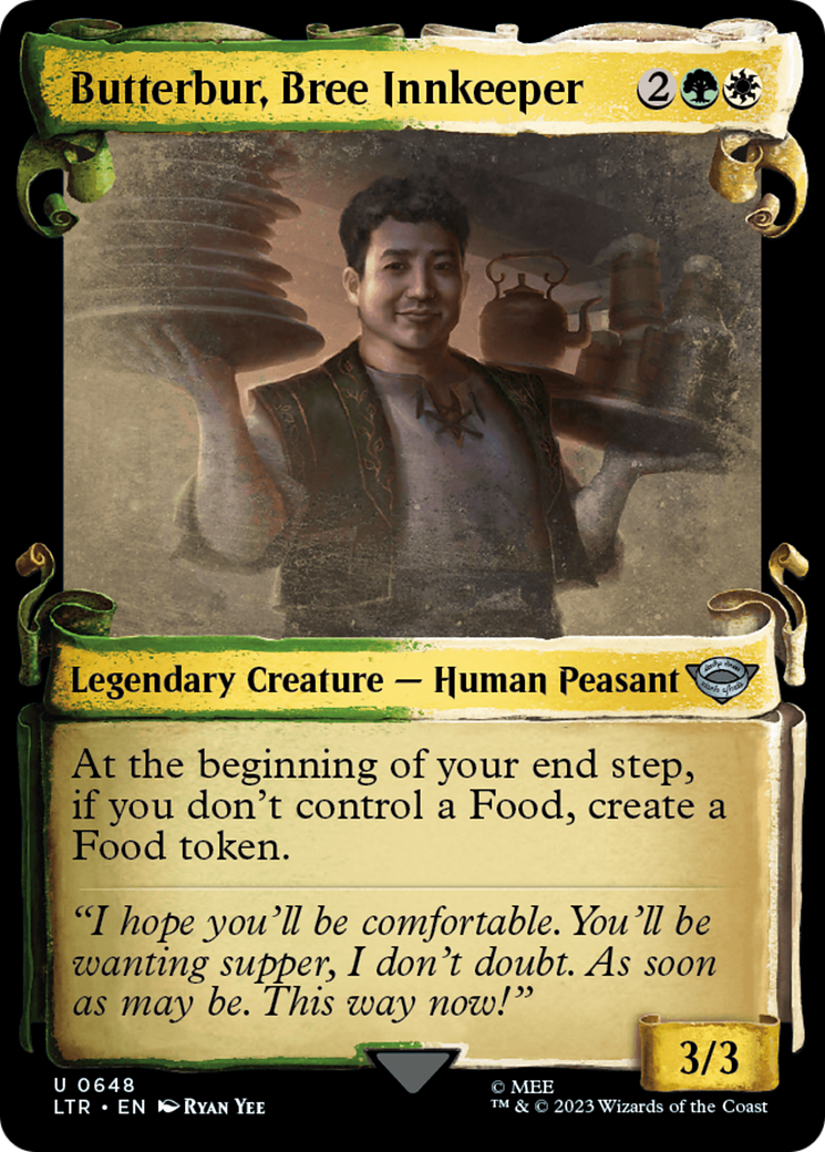 Butterbur, Bree Innkeeper [The Lord of the Rings: Tales of Middle-Earth Showcase Scrolls]-1