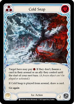 Cold Snap (Blue) [UPR149] (Uprising)-1