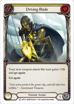 Driving Blade (Yellow) [1HP172] (History Pack 1)-1