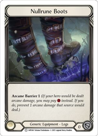 Nullrune Boots [1HP349] (History Pack 1)-1