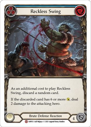 Reckless Swing [1HP013] (History Pack 1)-1