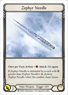 Zephyr Needle (Left) [1HP093] (History Pack 1)-1