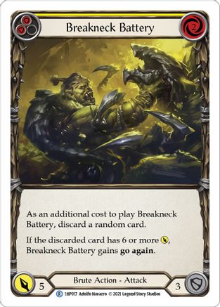 Breakneck Battery (Yellow) [1HP017] (History Pack 1)-1