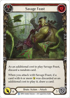 Savage Feast (Red) [1HP019] (History Pack 1)-1