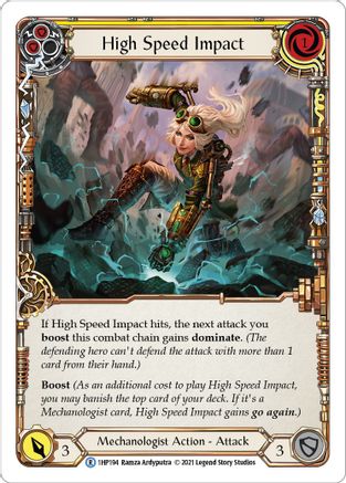 High Speed Impact (Yellow) [1HP194] (History Pack 1)-1