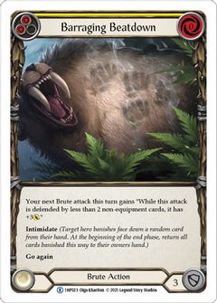 Barraging Beatdown (Yellow) [1HP023] (History Pack 1)-1