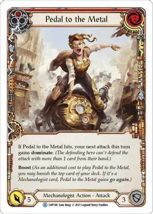 Pedal to the Metal (Red) [1HP196] (History Pack 1)-1