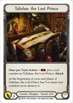 Talishar, the Lost Prince [1HP367] (History Pack 1)-1