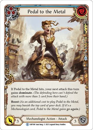 Pedal to the Metal (Blue) [1HP198] (History Pack 1)-1