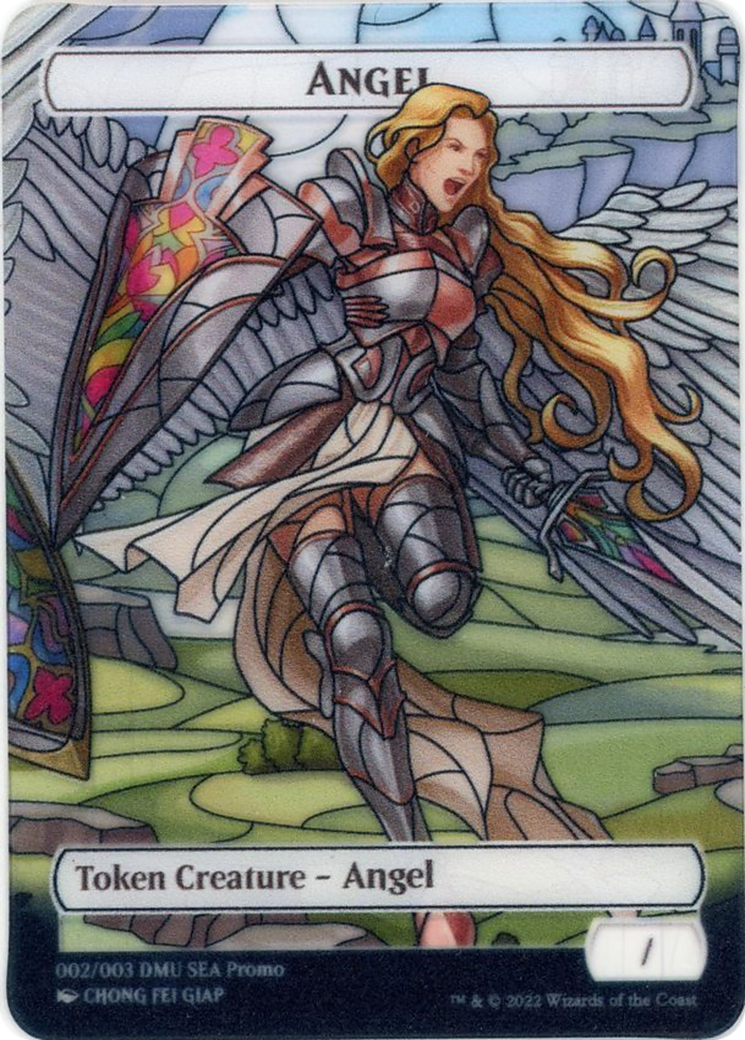 Angel (PTDMU-002) - Dominaria United Southeast Asia Tokens: (Full Art)-1