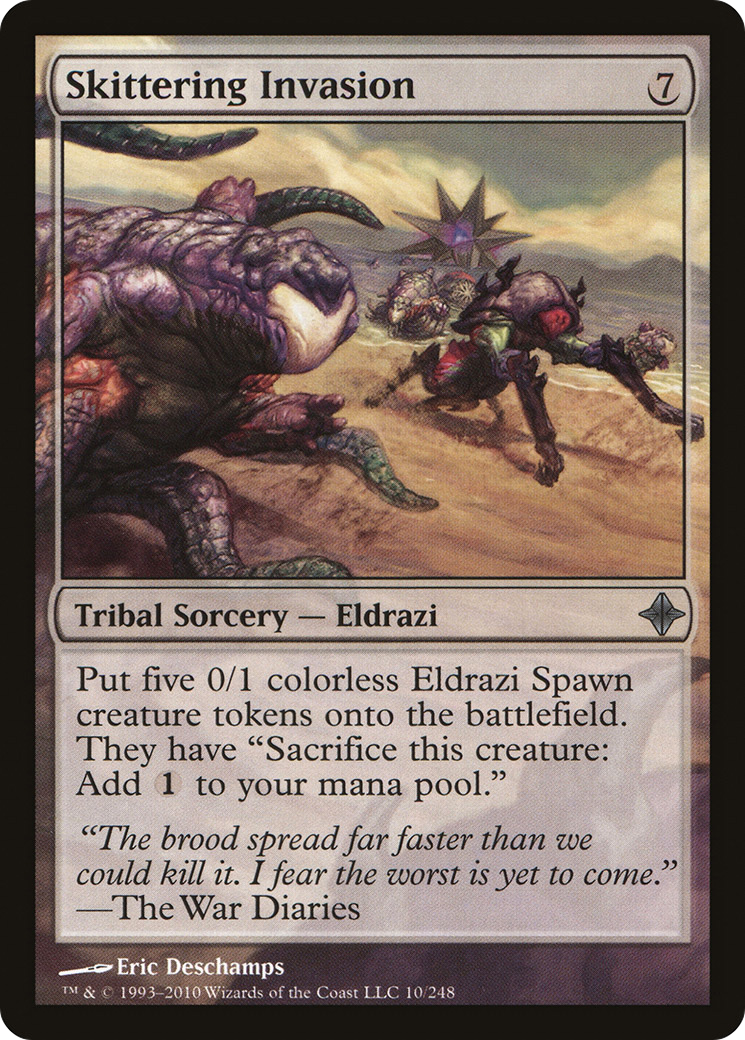 Skittering Invasion [Rise of the Eldrazi]-1
