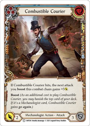 Combustible Courier (Blue) [1HP204] (History Pack 1)-1