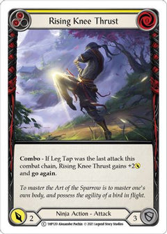 Rising Knee Thrust (Yellow) [1HP120] (History Pack 1)-1