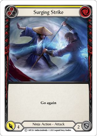 Surging Strike (Yellow) [1HP126] (History Pack 1)-1