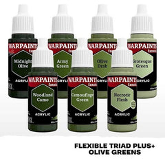 Army Painter - Flexible Triad PLUS - Olive Greens