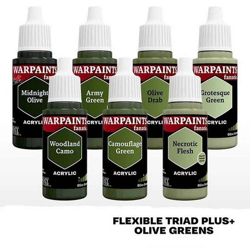 Army Painter - Flexible Triad PLUS - Olive Greens