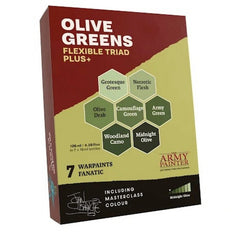 Army Painter - Flexible Triad PLUS - Olive Greens