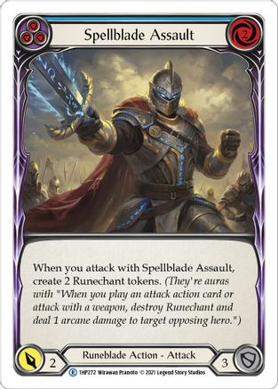 Spellblade Assault (Blue) [1HP272] (History Pack 1)-1