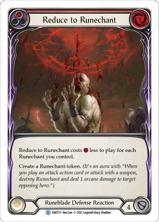 Reduce to Runechant (Red) [1HP273] (History Pack 1)-1