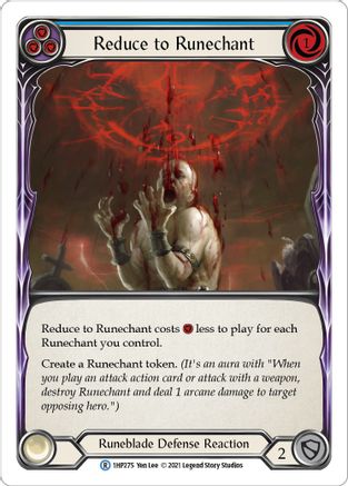 Reduce to Runechant (Blue) [1HP275] (History Pack 1)-1