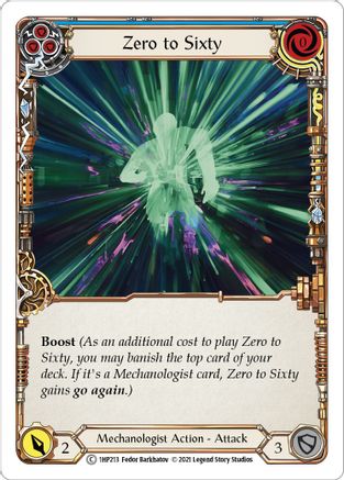 Zero to Sixty (Blue) [1HP213] (History Pack 1)-1