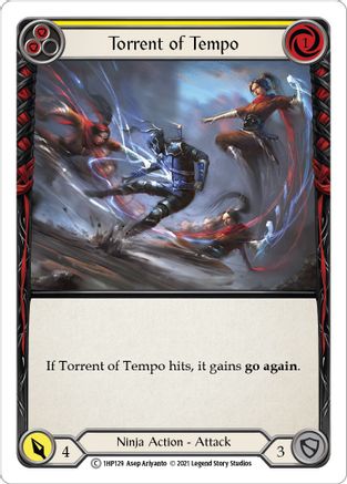 Torrent of Tempo (Yellow) [1HP129] (History Pack 1)-1