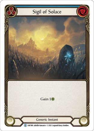 Sigil of Solace (Blue) [1HP389] (History Pack 1)-1