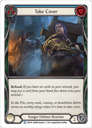 Take Cover (Blue) [1HP236] (History Pack 1)-1