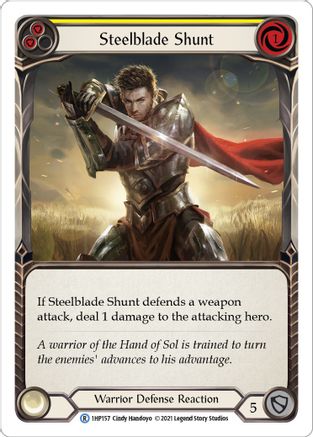 Steelblade Shunt (Yellow) [1HP157] (History Pack 1)-1