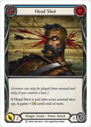 Head Shot (Blue) [1HP242] (History Pack 1)-1