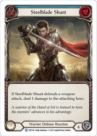 Steelblade Shunt (Blue) [1HP158] (History Pack 1)-1