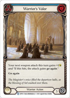 Warrior's Valor (Blue) [1HP161] (History Pack 1)-1