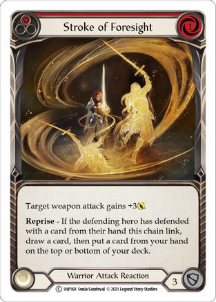 Stroke of Foresight (Red) [1HP168] (History Pack 1)-1