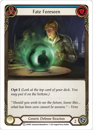 Fate Foreseen (Blue) [1HP407] (History Pack 1)-1