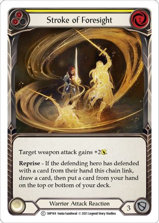 Stroke of Foresight (Yellow) [1HP169] (History Pack 1)-1
