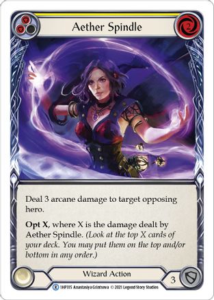 Aether Spindle (Yellow) [1HP315] (History Pack 1)-1