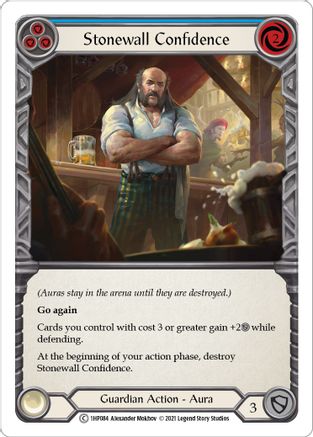 Stonewall Confidence (Blue) [1HP084] (History Pack 1)-1
