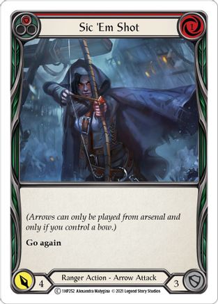 Sic 'Em Shot (Red) [1HP252] (History Pack 1)-1